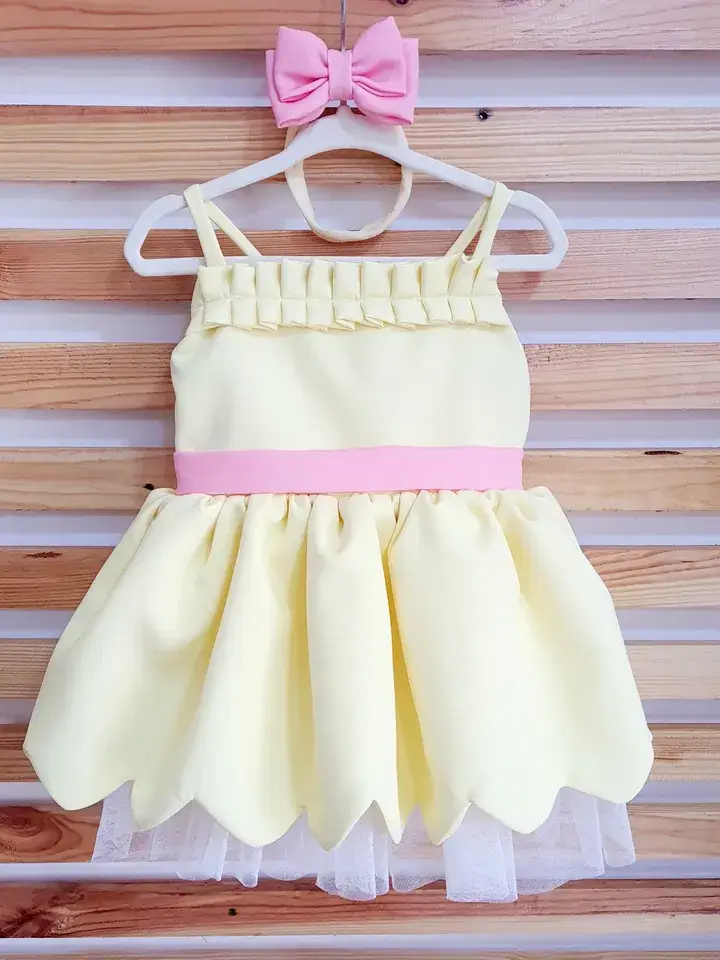 Vestido Infantil Delicado